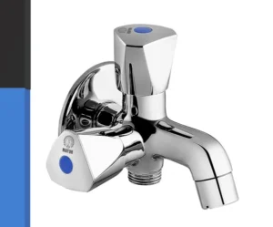 MAYUR ÖCICH Brass 2 In 1 Bib Tap For Bathroom With Wall Flange 10 Years Warranty