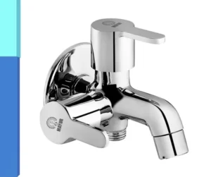 MAYUR ÖCICH Brass 2 In 1 Bib Tap For Bathroom With Wall Flange 10 Years Warranty