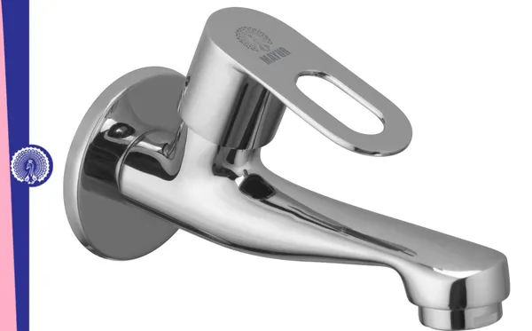 MAYUR ÖCICH Brass Long Body Bib Tap For Bathroom And Kitchen With Wall Flange (MILANO-4206) 10 Years Warranty