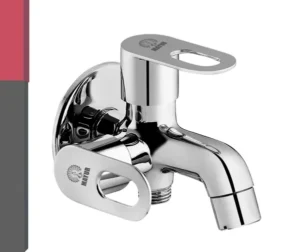 MAYUR ÖCICH Brass 2 In 1 Bib Tap For Bathroom With Wall Flange 10 Years Warranty +