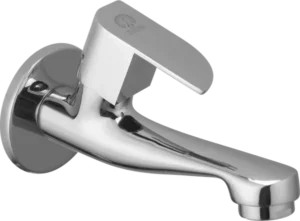MAYUR ÖCICH Brass Long Body Bib Tap For Bathroom And Kitchen With Wall Flange (ALIVE-9206) 10 Years Warranty