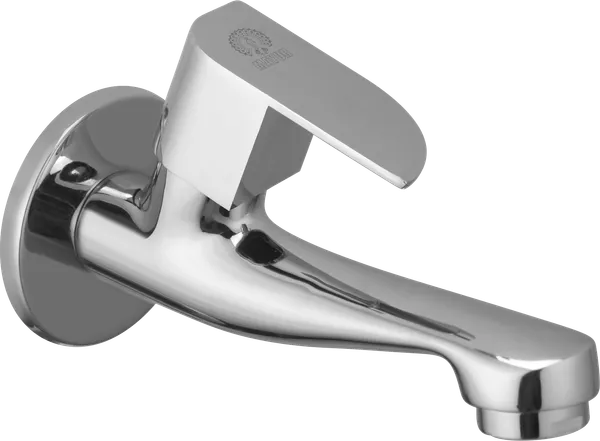 MAYUR ÖCICH Brass Long Body Bib Tap For Bathroom And Kitchen With Wall Flange (ALIVE-9206) 10 Years Warranty