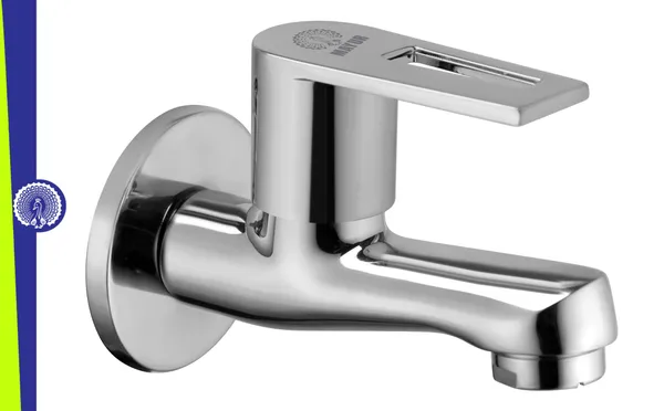 MAYUR ÖCICH Brass Short Body Bib Tap With Wall Flange For Bathroom And Kitchen | 10 Year Warranty