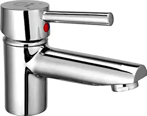 MAYUR ÖCICH Brass Single Lever Wash Basin Mixer Tap for Hot and Cold Water with 450 mm Long Braided Hose (Flare) - 10 Years Warranty