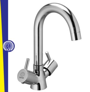 MAYUR ÖCICH Brass Kitchen Sink Mixer with 360 Degree Swivel Spout for Hot and Cold Water (FLARE.5701) 10 Years Warranty