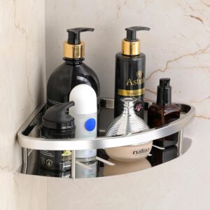 MAYUR ÖCICH BIG CORNER BATHROOM RACK SHELF STEEL(HEAVY){ANTIRUST} BATHROOM ACCESORY &KITCHEN Silver Towel Holder  (Steel).