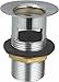 MAYUR ÖCICH BATHROOM FITTINGS, Full Brass Waste Coupling for Bathroom Wash Basin & Kitchen Sink (HEAVY DUTY) for Hot and Cold Water (Chrome Finish) 32MM (DECK MOUNTED) WT-722 (HALF THRAD)